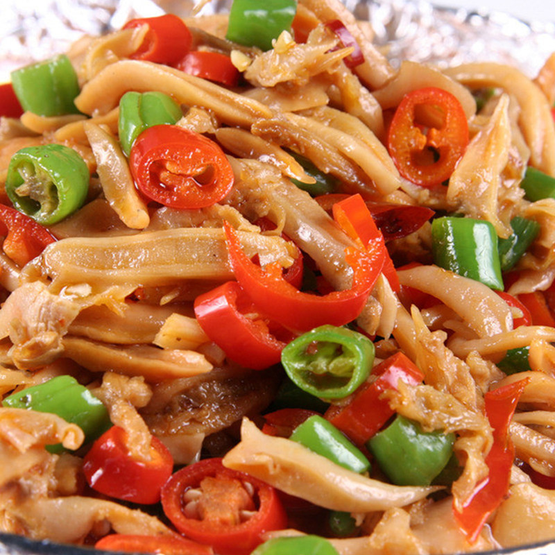 河蚌林结巴特色小炒干锅半成品私房200g酒店洞庭贝类制品