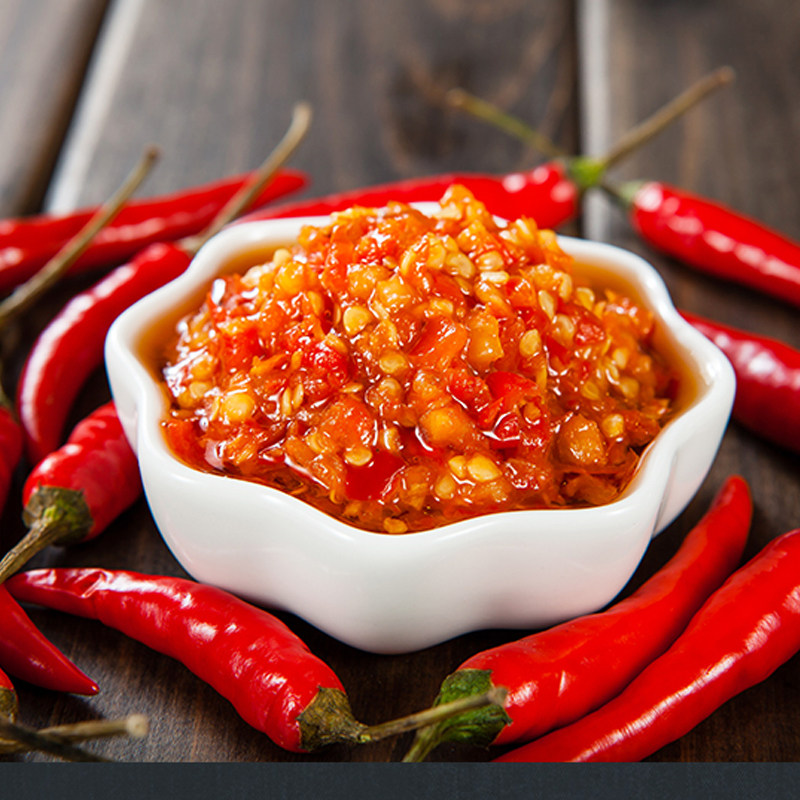 湘汝辣王塑料瓶装750g蒜蓉辣椒酱剁椒片蒸菜大辣蒜香鲜辣酱包邮