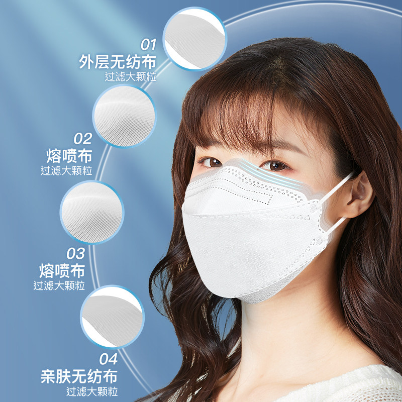 口罩kn95n95韩国潮款男女3d立体一次性黑色口罩