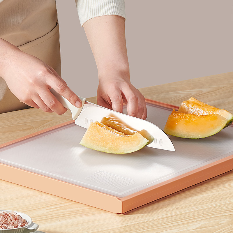 切菜菜板抗菌防霉家用双面不锈钢案板水果砧板砧板