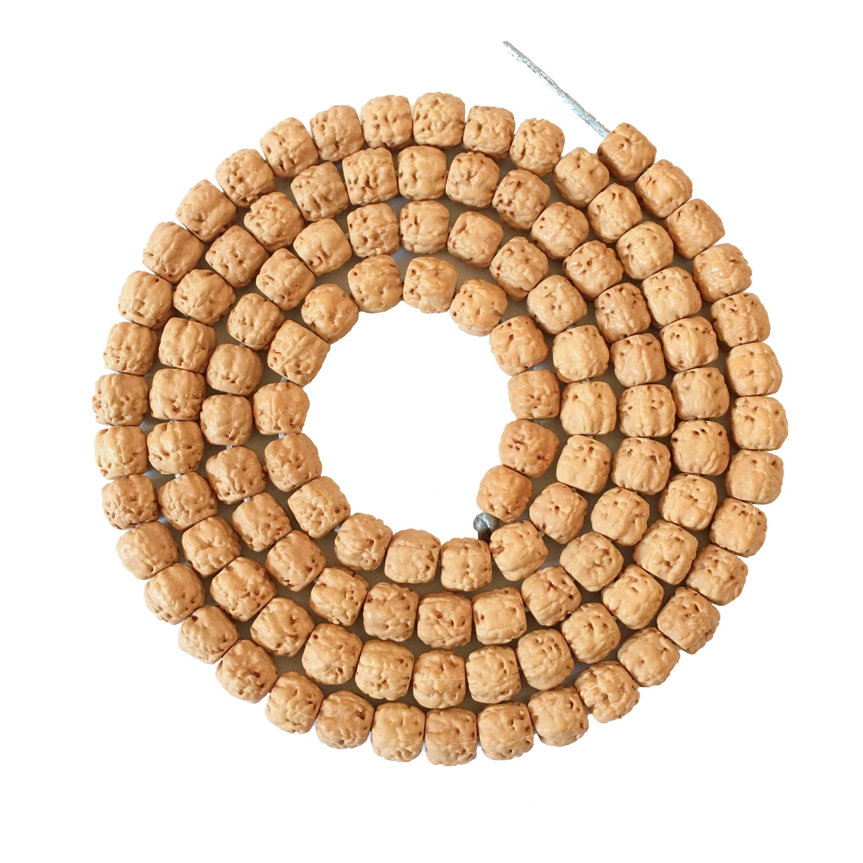 佛手金刚提子108颗藏式6mm7mm玄武三日佛珠