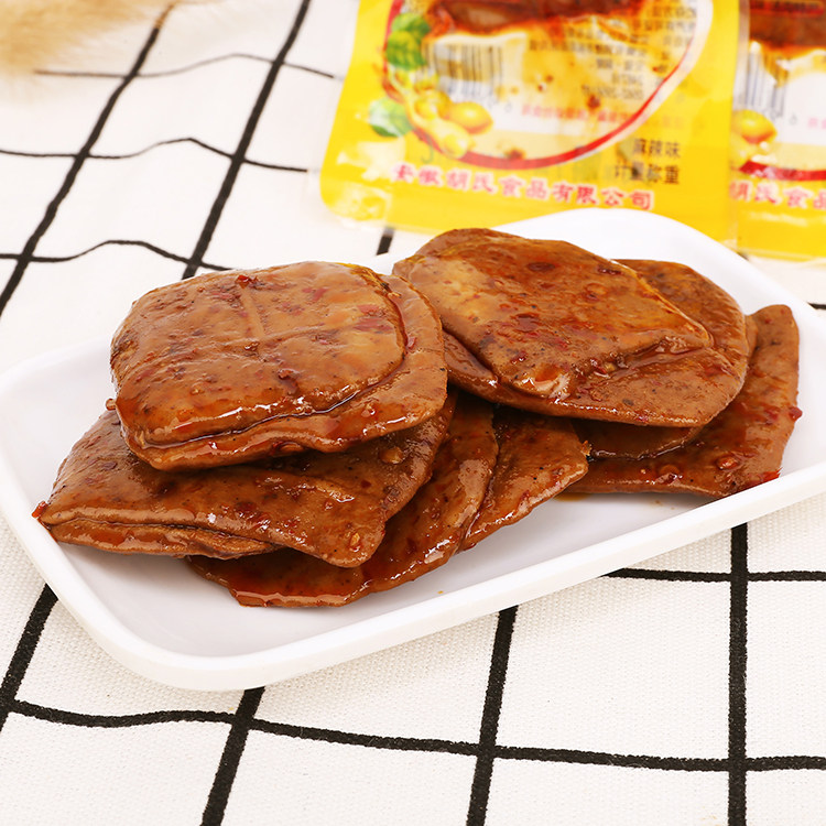 汤沟胡家茶干安徽枞阳特产汤沟豆腐干五香味新鲜麻辣豆干零食
