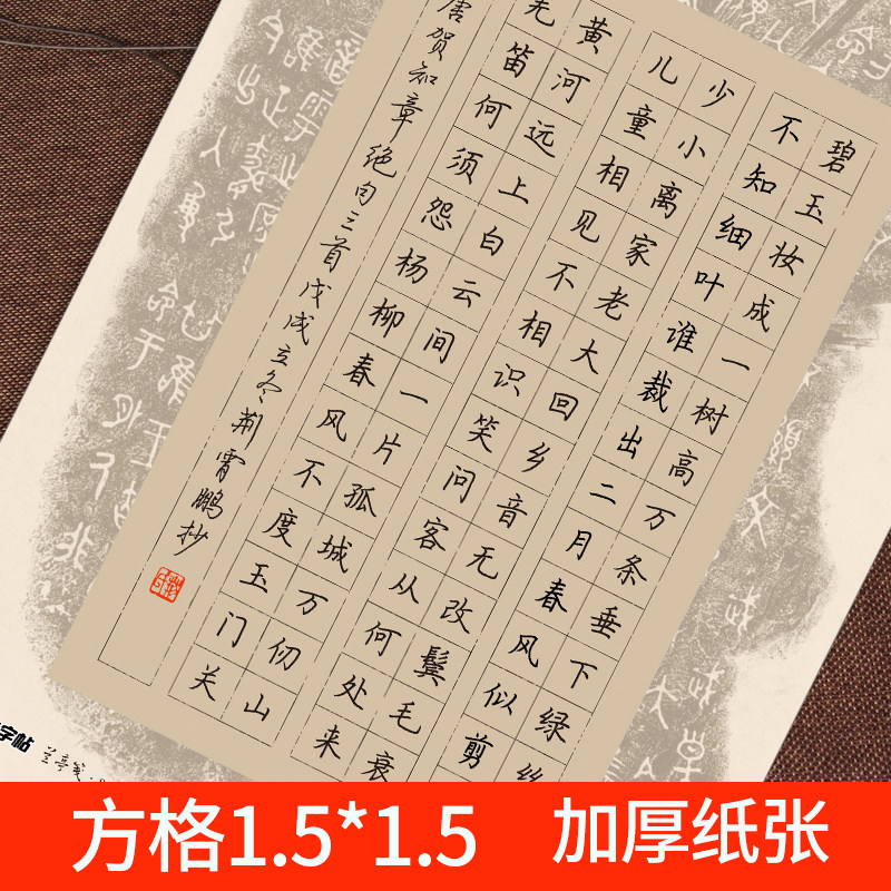 书法作品用纸墨点成人比赛培训书法高中生硬笔书法