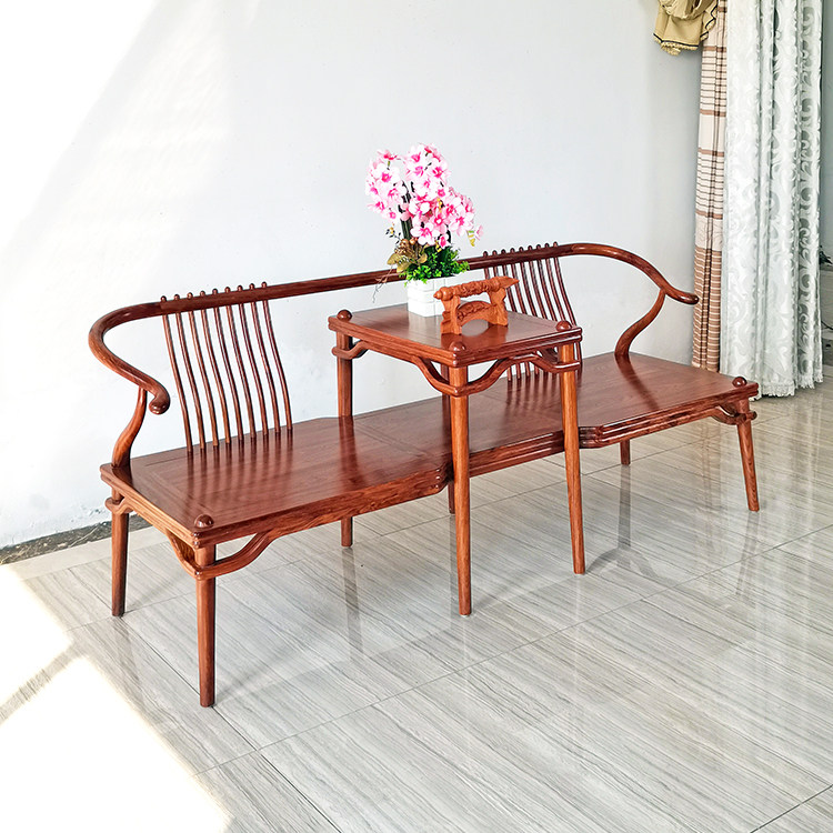 荣典椅全贵妃椅子休闲椅休闲西施实木双人苏梨贵妃椅