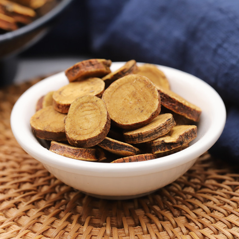 甘草中药材500克中药天然汤蜜炙片泡水可白芍甘草