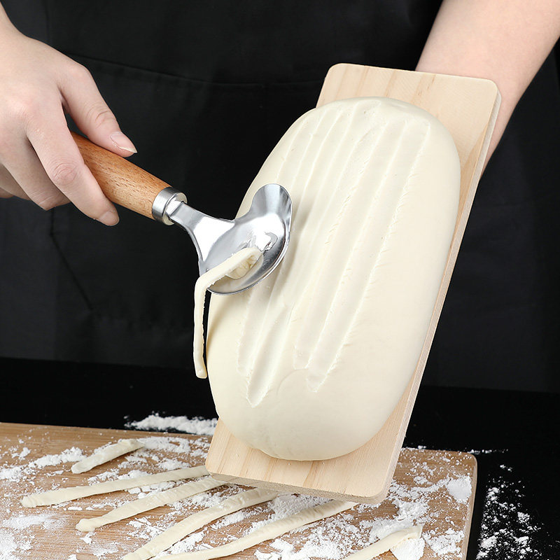 削面智途刀专用刀具新款木柄手动做宽面条工具面条机