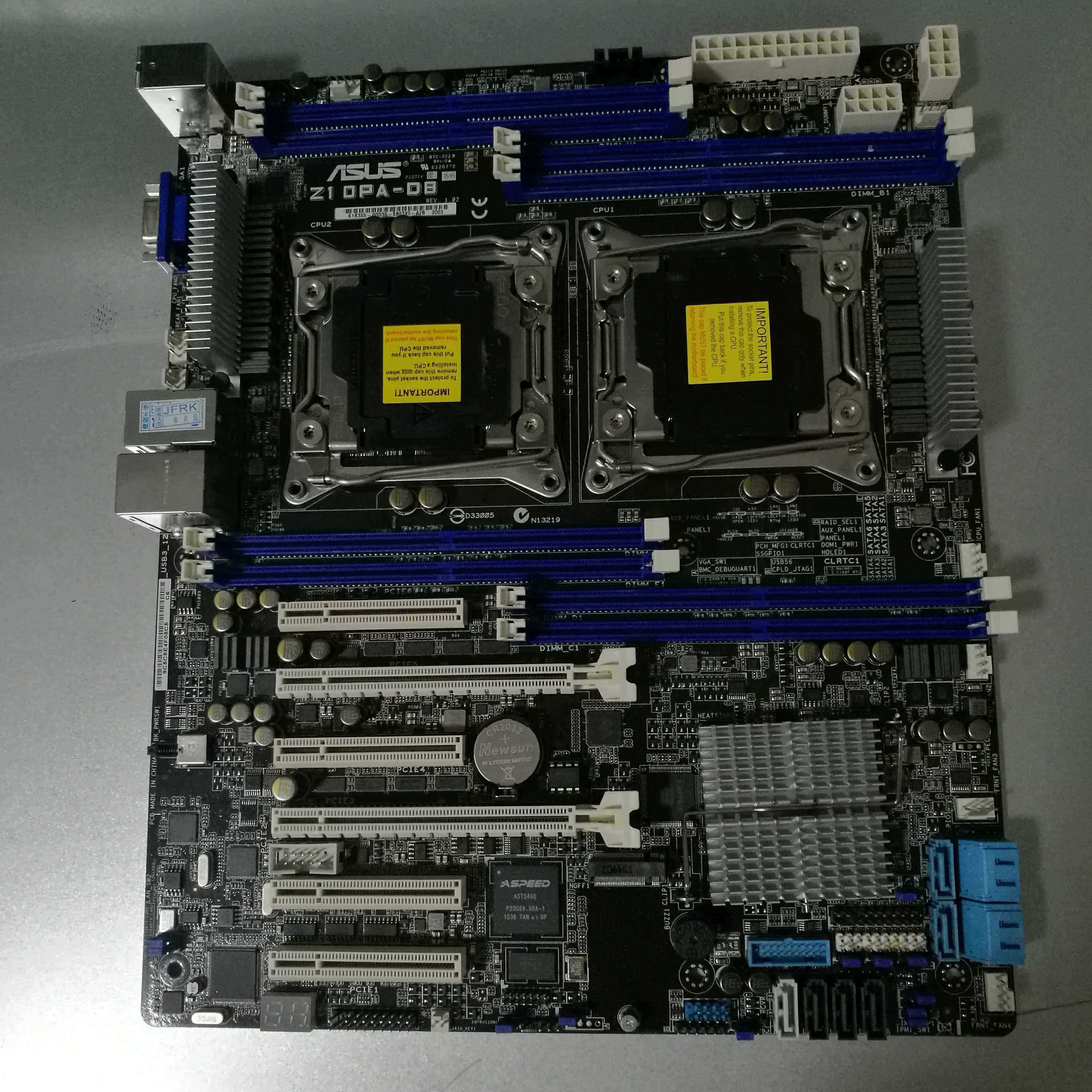 asus华硕z10pcd810g2s双路图形工作站服务器万兆主板主板