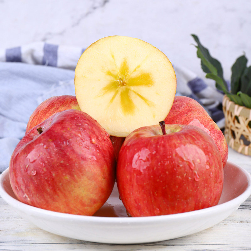 新疆新鲜苹果当季脆甜冰糖糖心5斤水果苹果