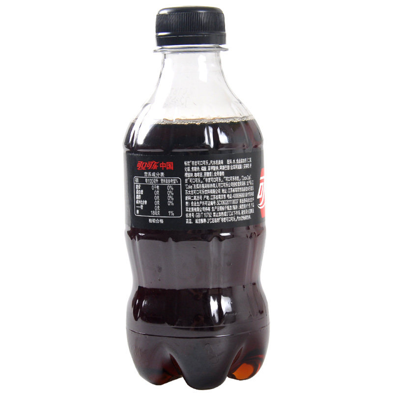 可口可乐零度300ml8瓶无糖汽水迷你小瓶瓶装碳酸饮料