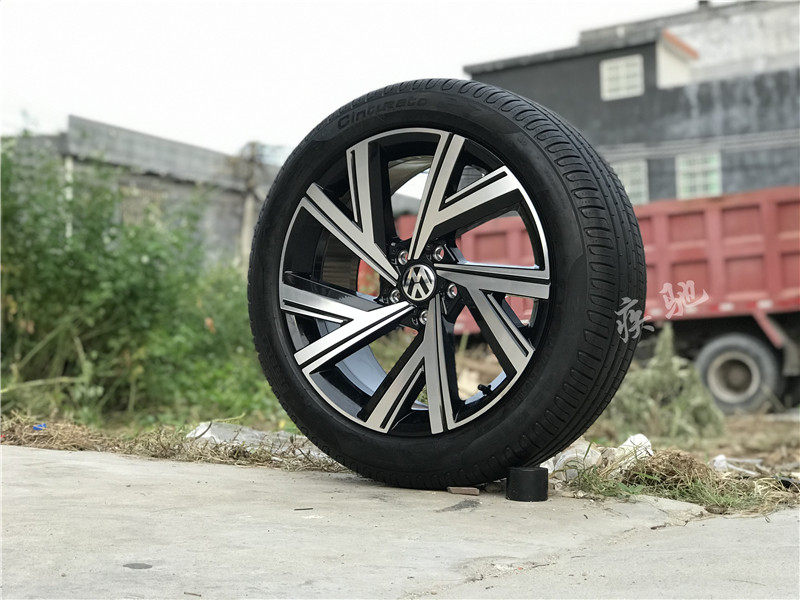 18英寸大众cc原装钢圈轮毂轮胎适用途观宝来轮毂