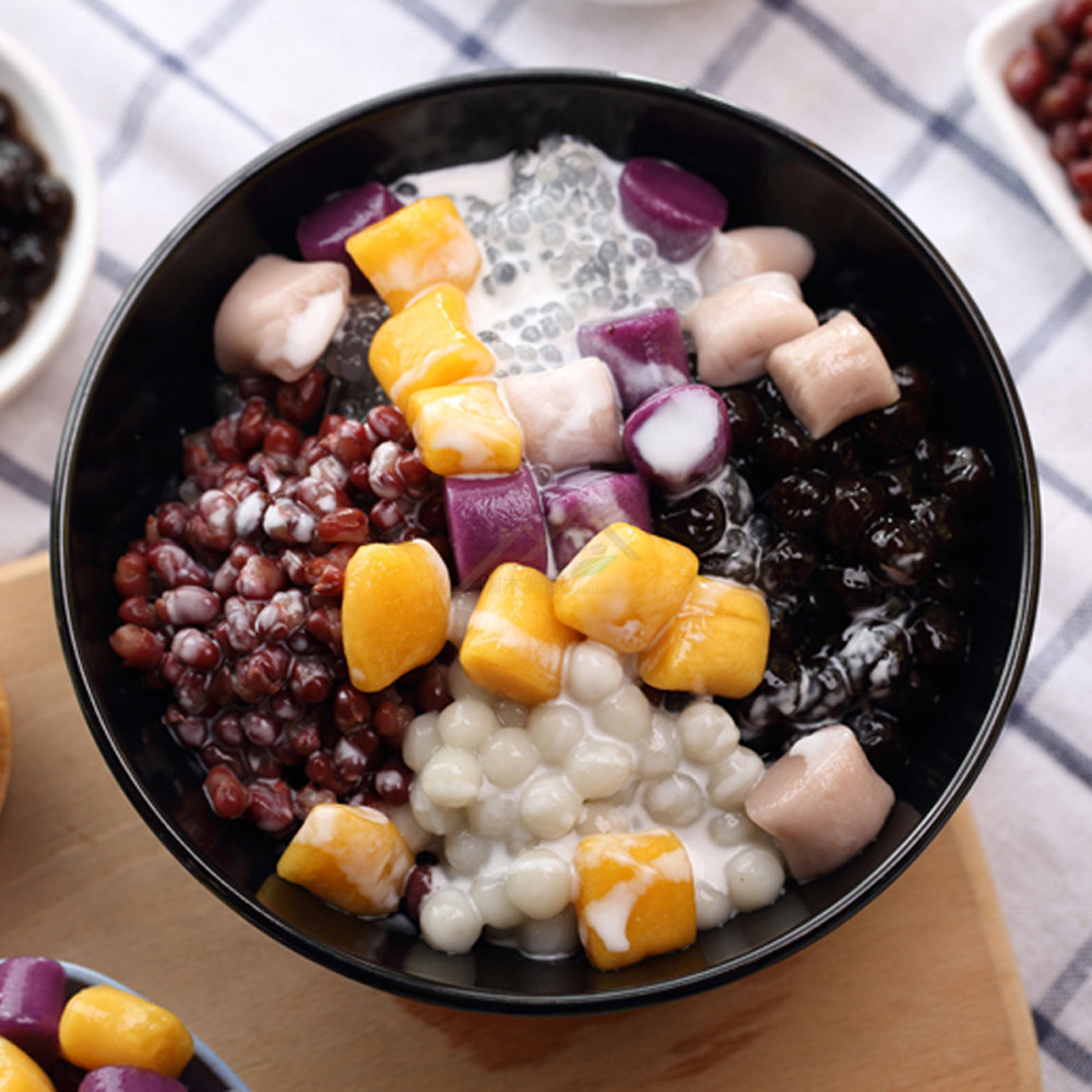 贡芋仙芋圆地瓜味大芋圆台湾手工汤圆甜品原料芋圆