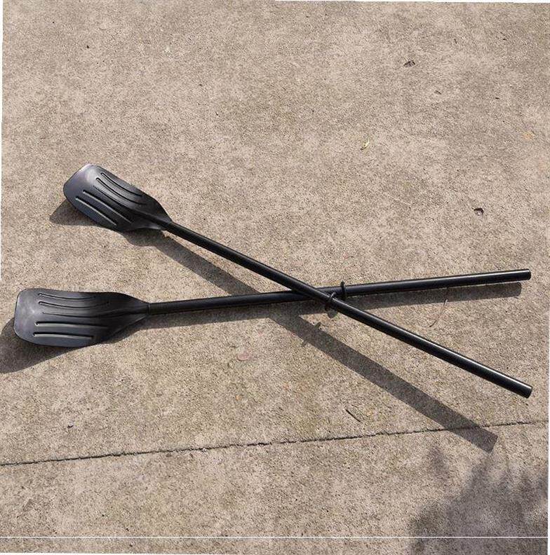 船桨划桨手摇一对皮划艇板拖尾龙舟漂流划船道具船桨