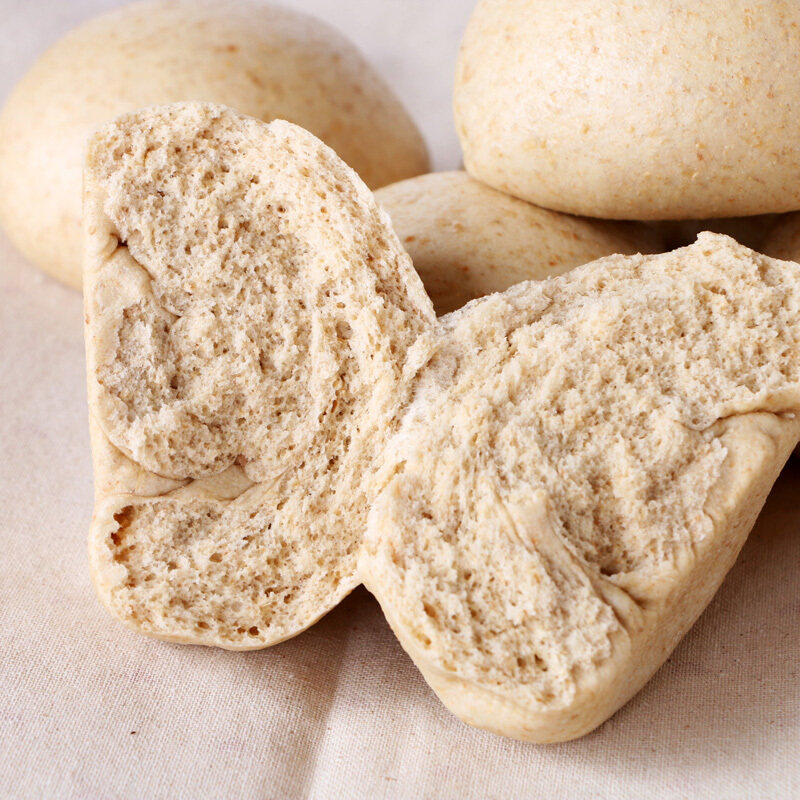 发达全麦粉含麸皮小麦粉高筋面粉全麦面包粉馒头水饺家用面粉5kg