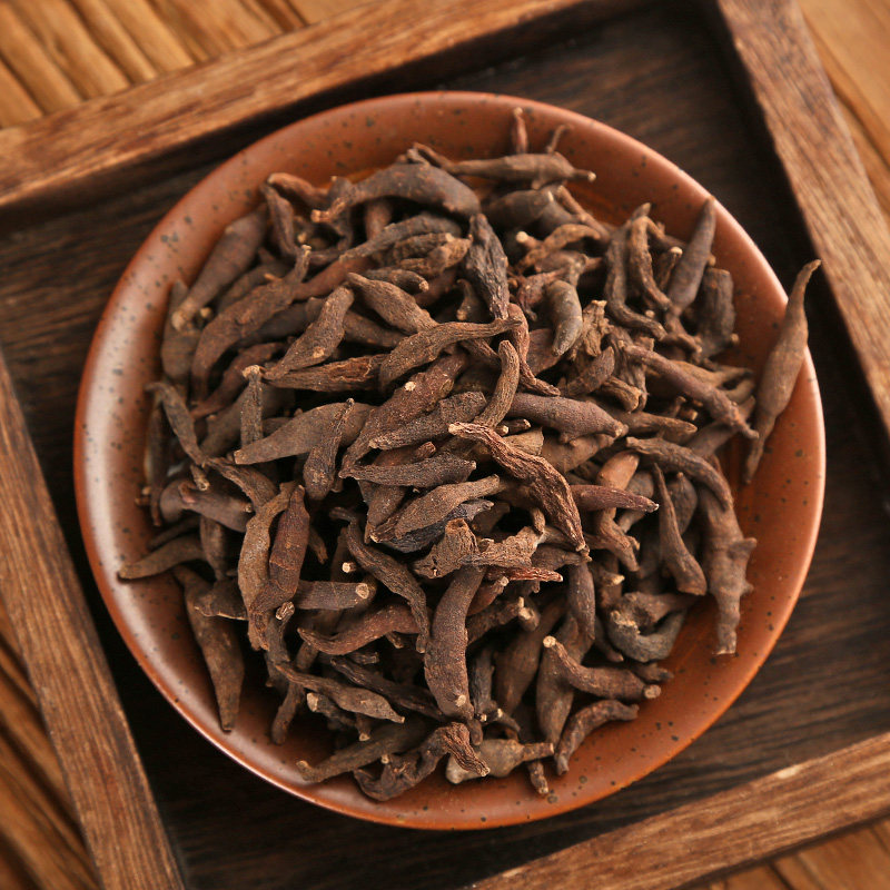 同仁堂俩头新货草乌中药材正品野生500g两头竹节其他药食同源食品