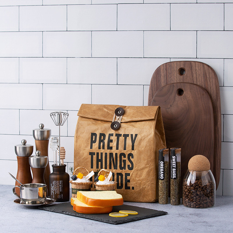 北欧轻奢精品样板厨房台面桌面装饰品咖啡菜板装饰摆件