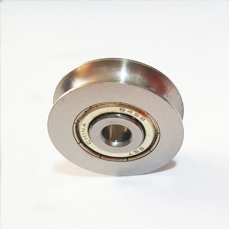 轴承导轨滑道钢丝绳滑轮移门移窗带槽深沟球轴承