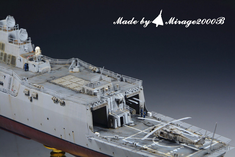 小号手 04528 模型 1/350伯克级iia型ddg-98谢尔曼号导弹驱逐舰