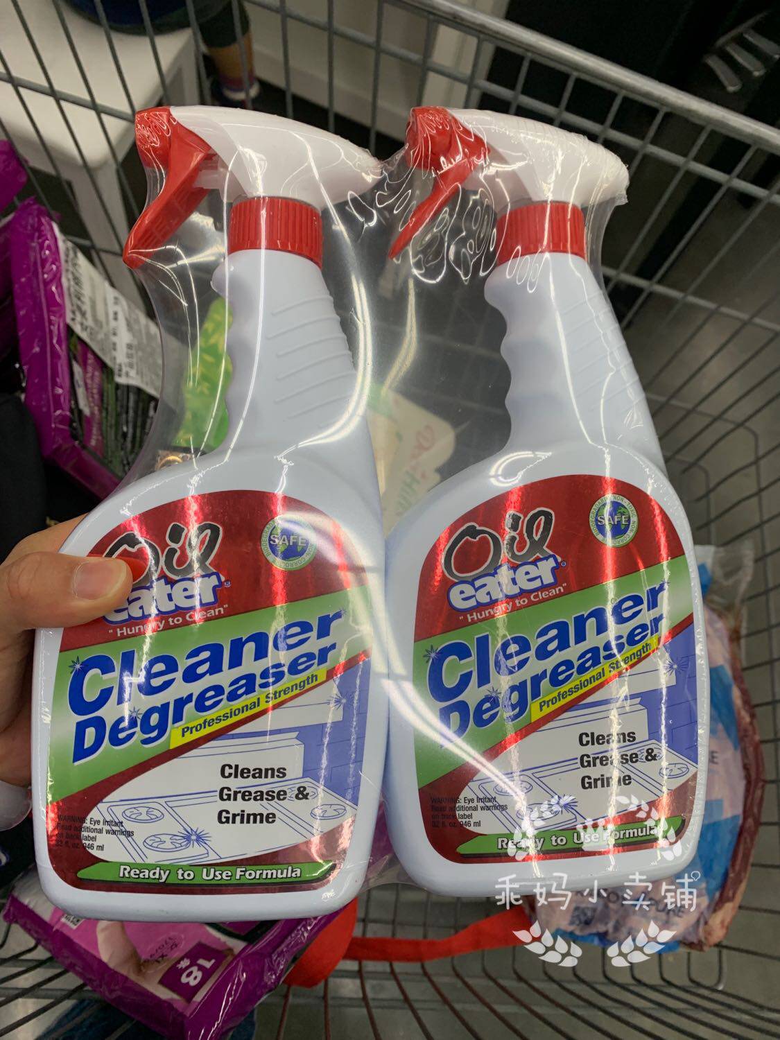 oileater美国进口多用途清洁剂946ml温和配方轻松干洗剂