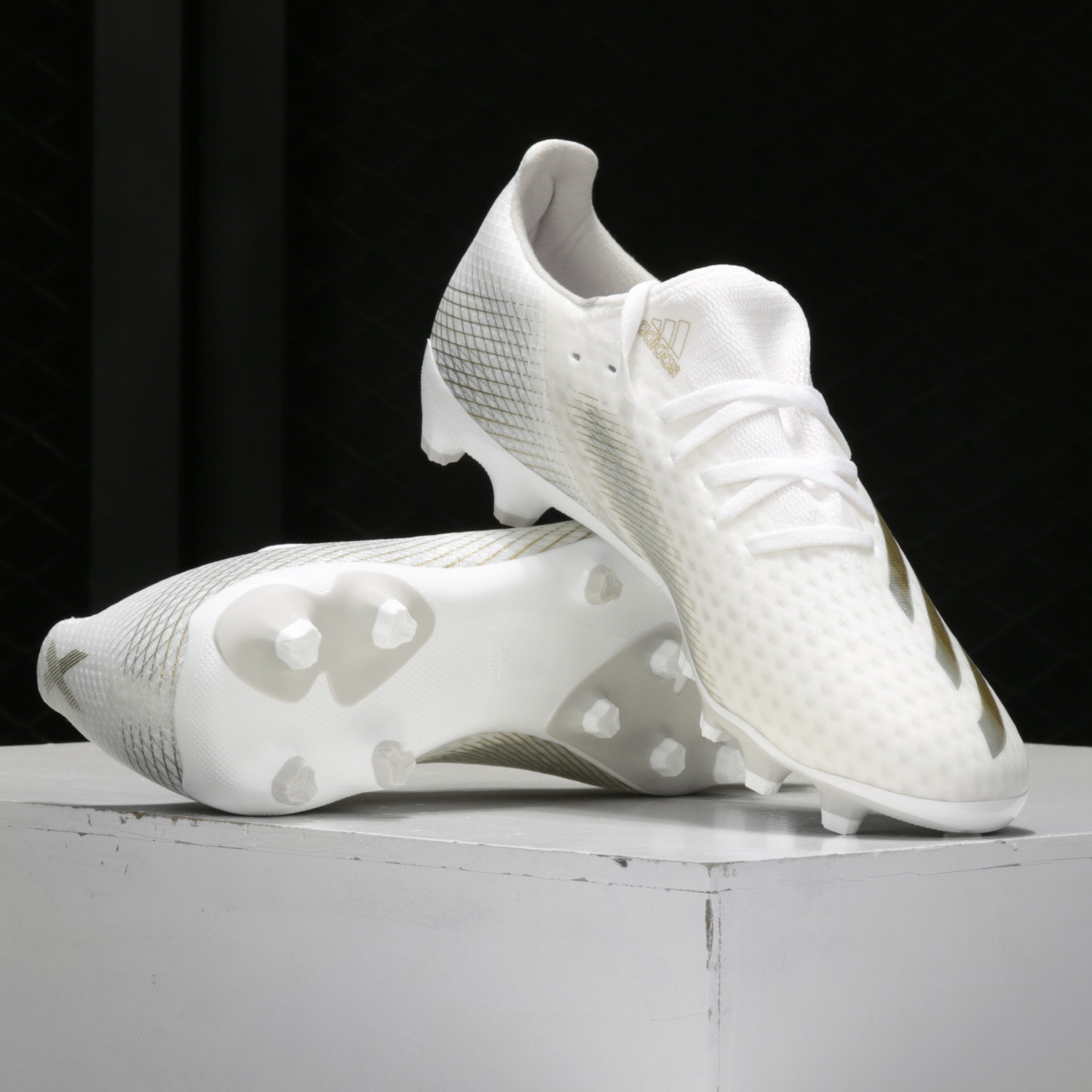 adidas阿迪达斯正品ghosted3mg中端短钉男子足球鞋fw3543足球鞋