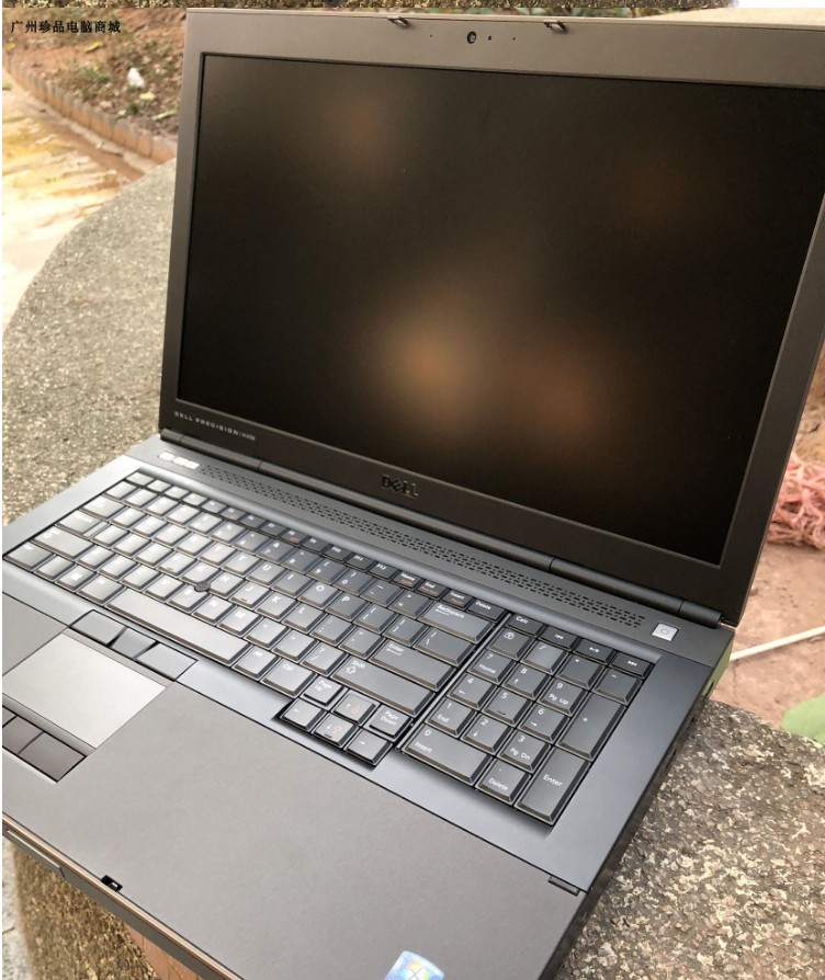 17寸笔记本电脑dell戴尔m6800i7四核笔记本电脑