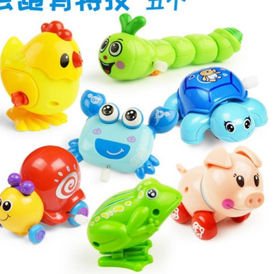 玩具花兔婴幼儿益宝婴儿发条儿童跳跳发条玩具