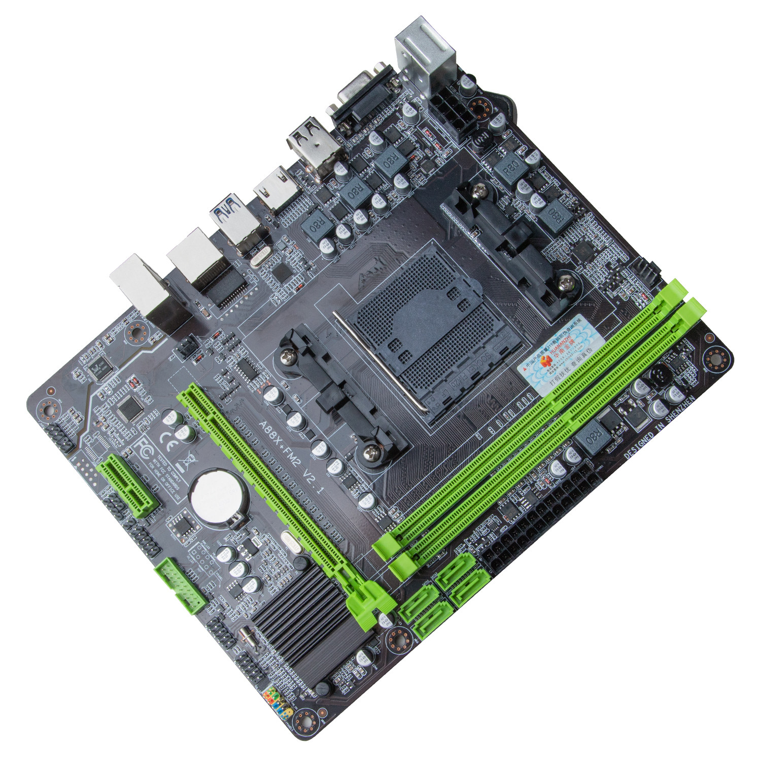 华南金牌a88电脑主板全新904针ddr3台式机amdx4830860k