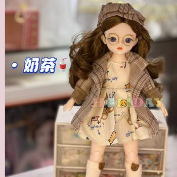 doll 30 cm 20 joints new BJD doll 3-6 years old girls play house dress-up doll
