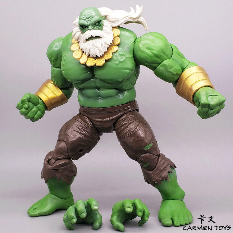 绿巨人手办模型可动人偶坦克铁头漫画复仇者联盟潮玩盲盒