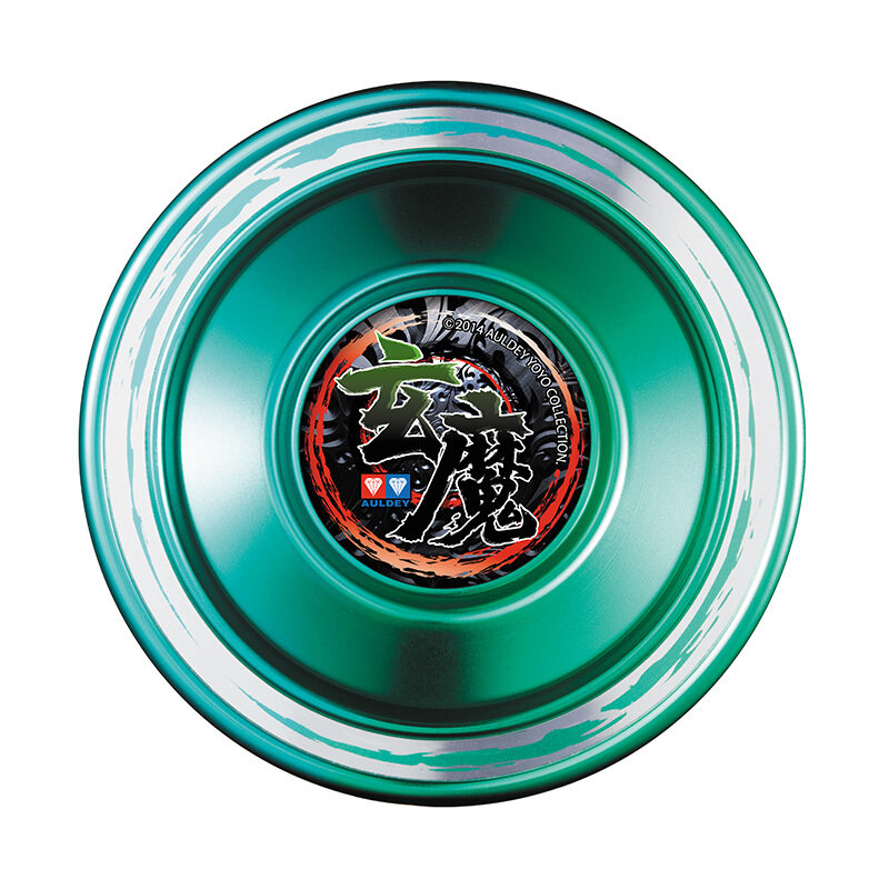 奥迪双钻球白金属绿色玄魔比赛悠悠火力再现传奇悠悠溜溜球