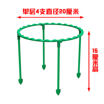 ວົງເລັບກ້ວຍໄມ້ປູໃໝ່ປີ 2024 ວົງເລັບກ້ວຍໄມ້ຫຼາຍຊັ້ນ ການເຮັດສວນແບບສອງຊັ້ນ ຢືນດອກໄມ້ orchid leaf guard support frame plant climbing rack