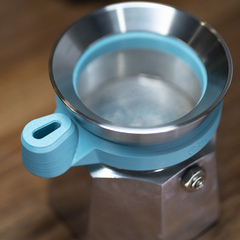 摩卡卡壶聪明杯接粉环填粉器压粉器布粉器比乐蒂配套器具