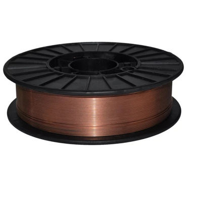 丝0.8 1.0 1.2mm实芯5公斤小盘气保焊丝二保焊焊机无气自保药芯焊