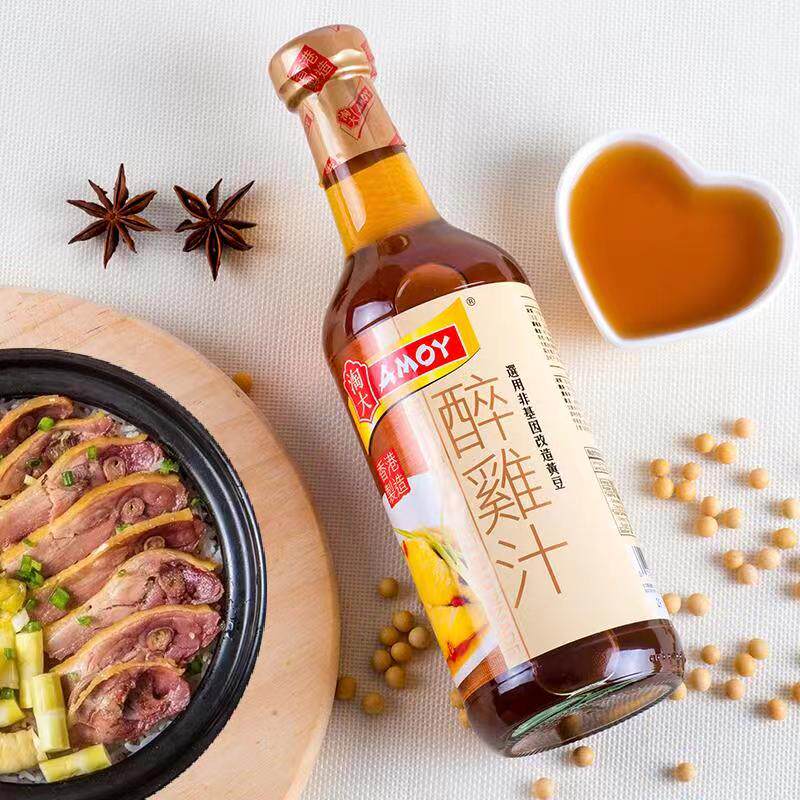 腌制酱料香港制造大醉鸡汁调味料酒450ml上海酱类调料