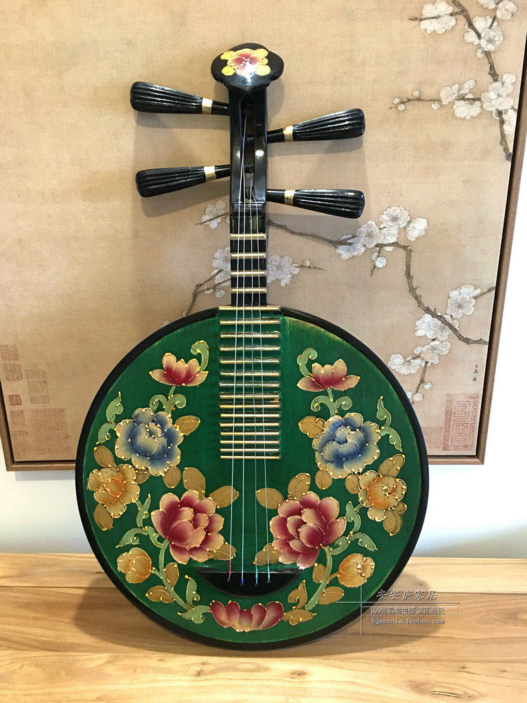 安安庐中式复古家居家居装饰装饰品挂饰挂件手绘龙凤壁饰