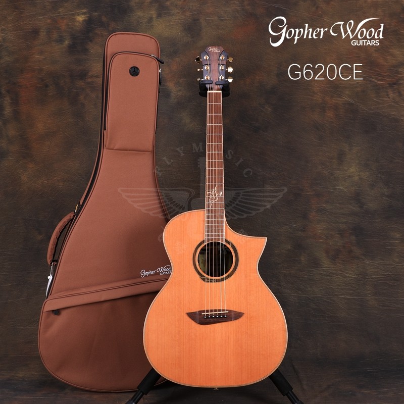 琴行韩国歌斐木gopherwoodg200g420620ce单板民谣吉他吉他民谣吉他
