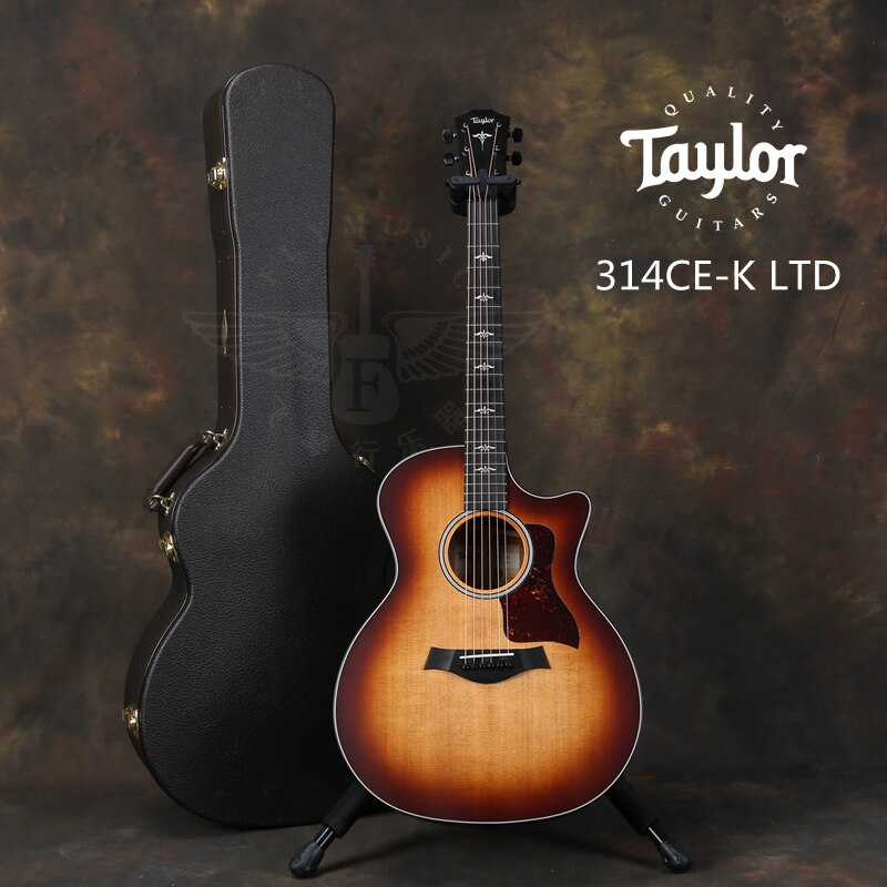 琴行taylor泰勒314cece电箱民谣吉他吉他民谣吉他