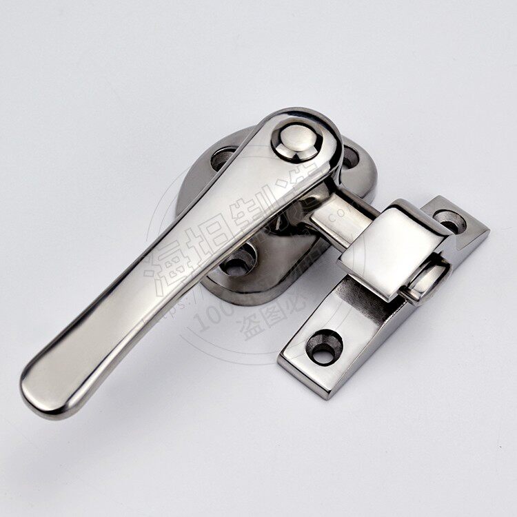 不锈钢旋转密闭闭门把手自动化设备拉手蒸柜商厨小拉手