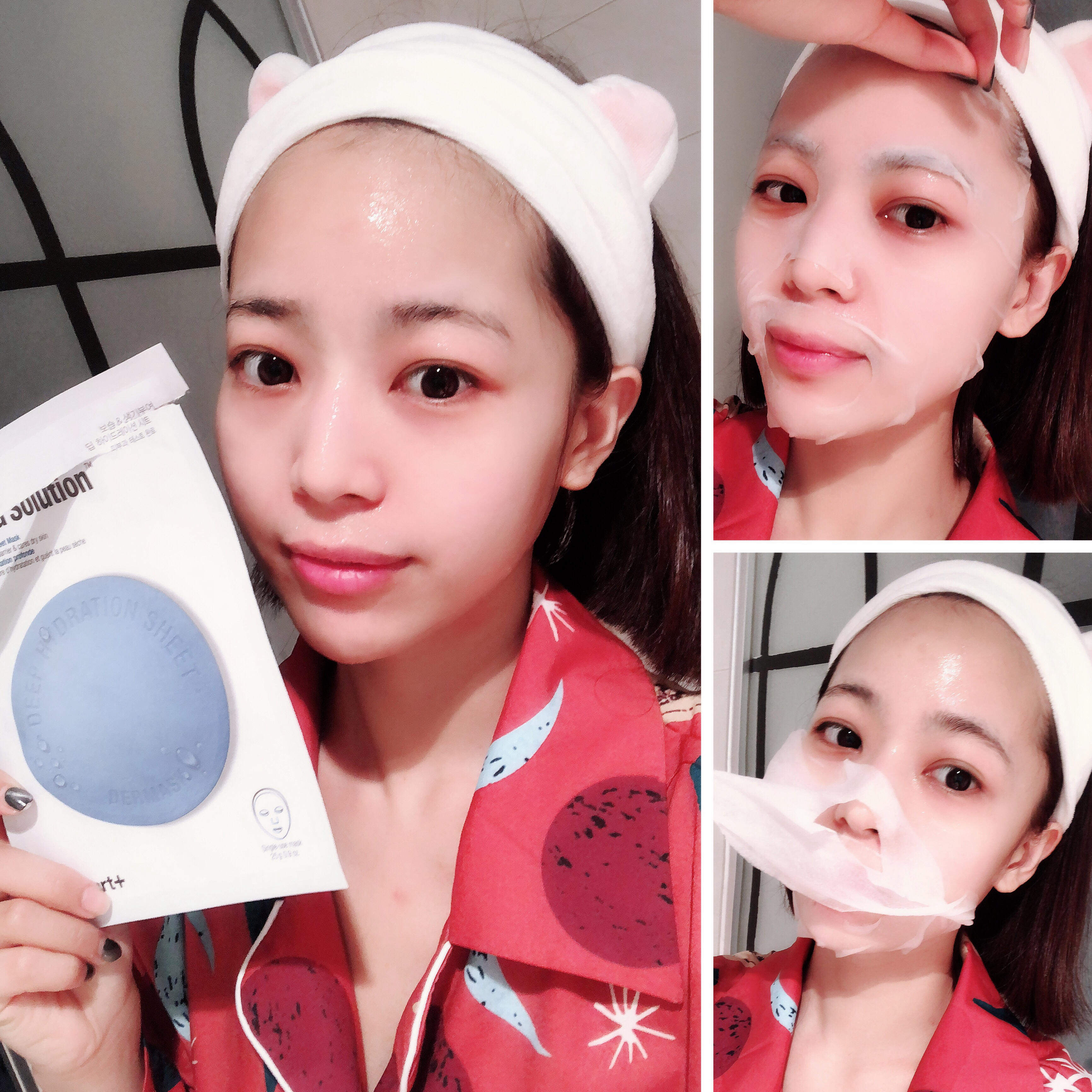 免税韩国drjart蒂佳婷药丸面膜保湿补水舒缓孕妇贴片面膜