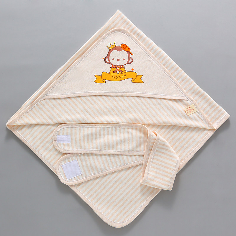 婴儿抱被薄款新生儿包巾纯棉宝宝裹布抱毯襁褓巾初生儿用品春夏款