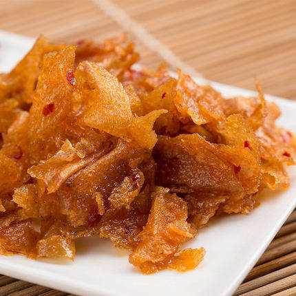 皇冠特价,月销千包 湖南特产常德北堤麻辣肉 麻辣菽肉80g豆制品