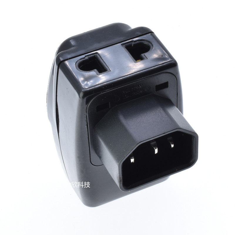 pdu品字c14家用插头机箱机柜电脑插座ups转换插头