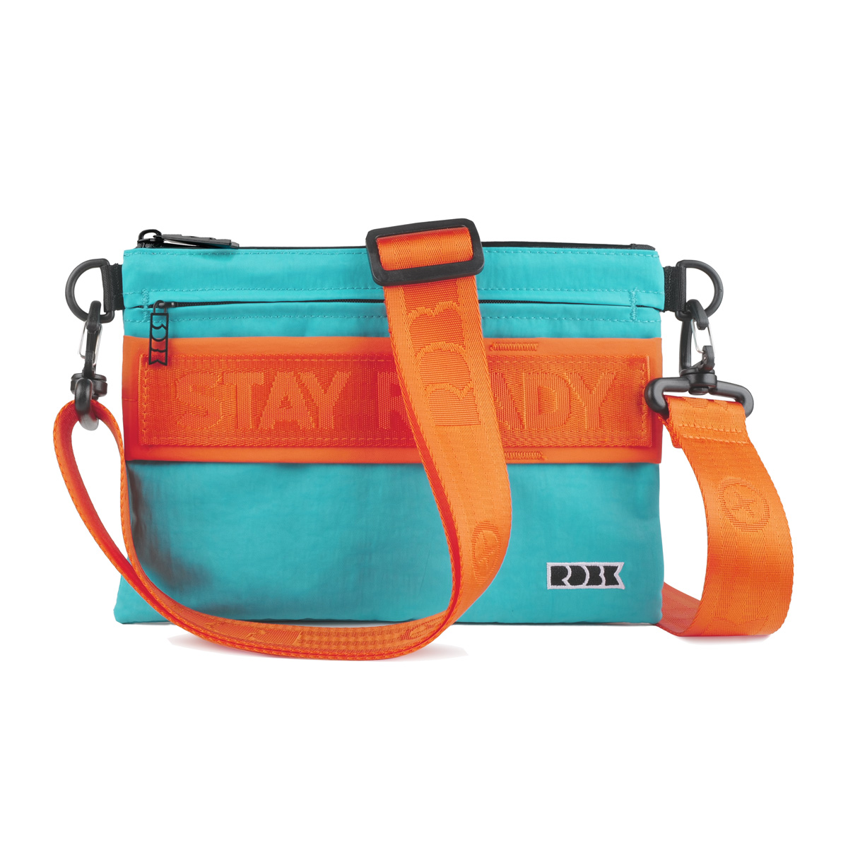 RDBK潮牌迷你小包包斜挎包女新款撞色轻便尼龙小方包男ins单肩包