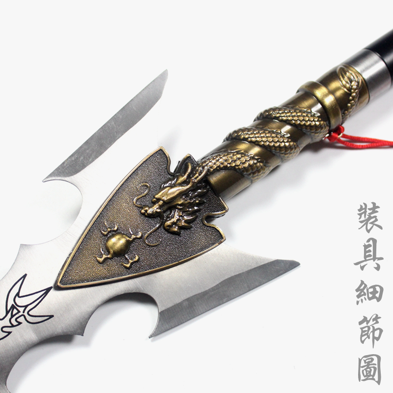 龙纹霸王枪红缨枪武术长枪十八般兵器赵云龙胆亮银枪鹤家更多武术装备