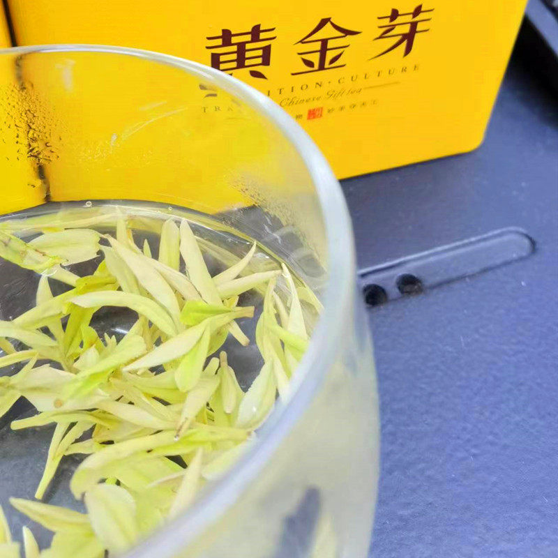安徽郎溪黄茶官正品春季明前黄金高山绿茶散装特色产区绿茶