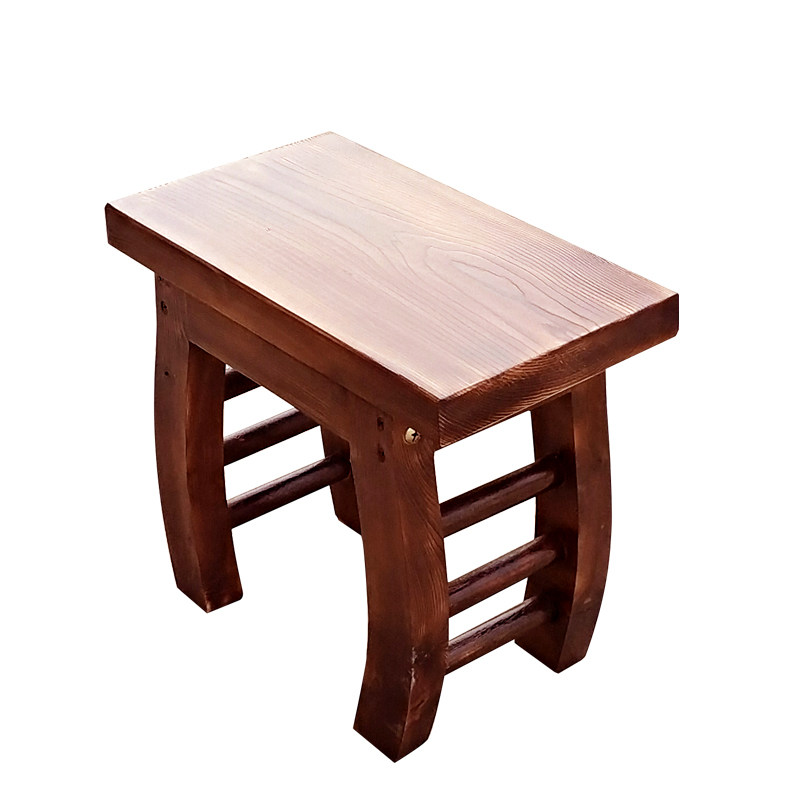 实木小板凳做旧椅子复古中式长凳碳化仿古茶桌矮凳