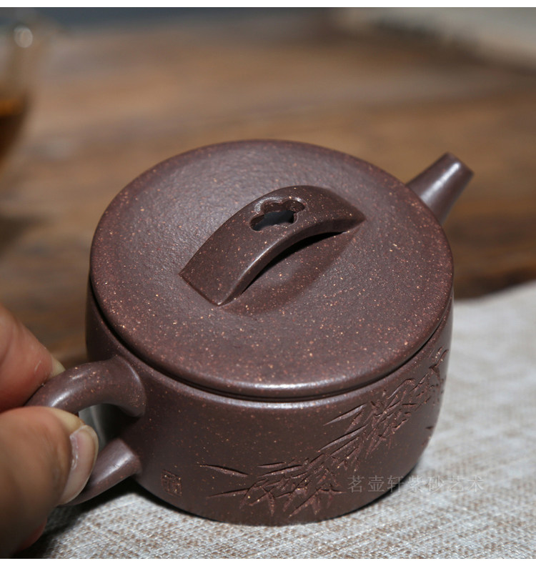 宜兴宜兴紫砂紫砂壶泡茶茶壶茶具名家徐萍170cc手工茶壶