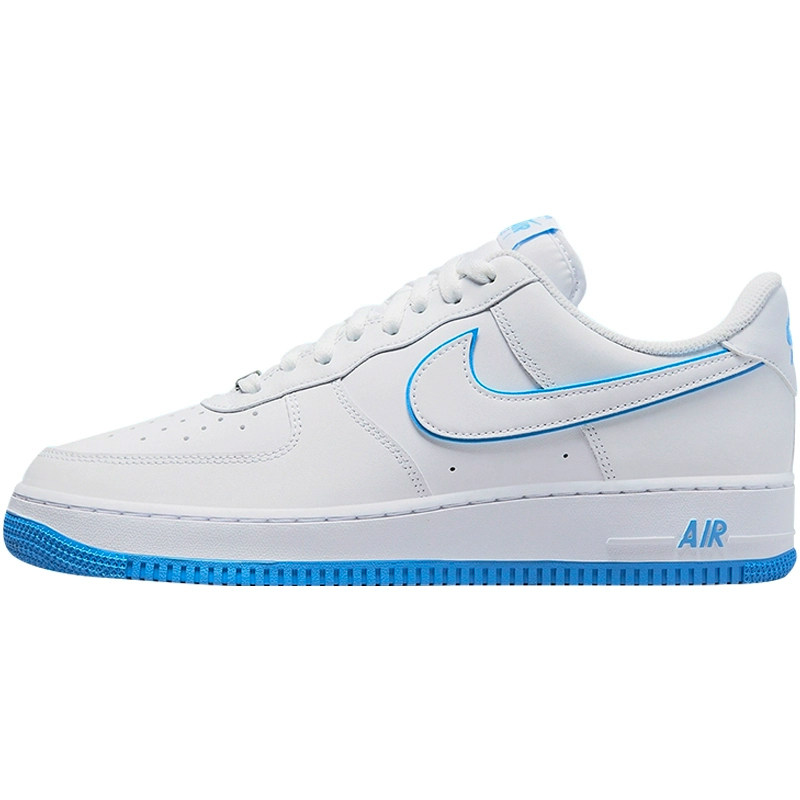 nike耐克男鞋airforcelowaf1白蓝空军一号板鞋运动休闲鞋