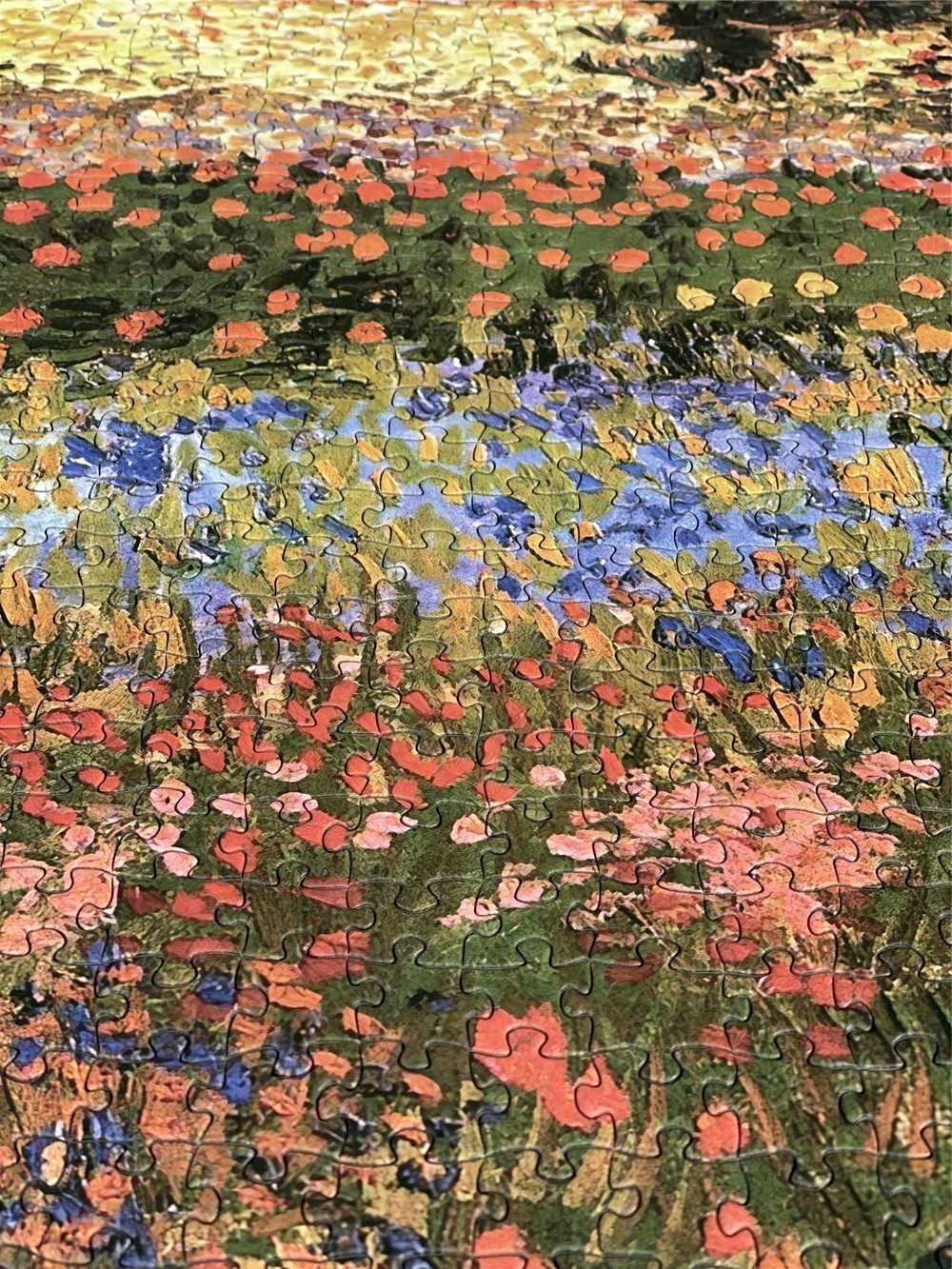 新品盛品盛开的花园1000片梵高作品世界名画进口拼图拼图