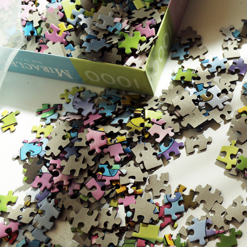 拼图正品现货ricordi成人进口品质爱情魔力1000片拼图