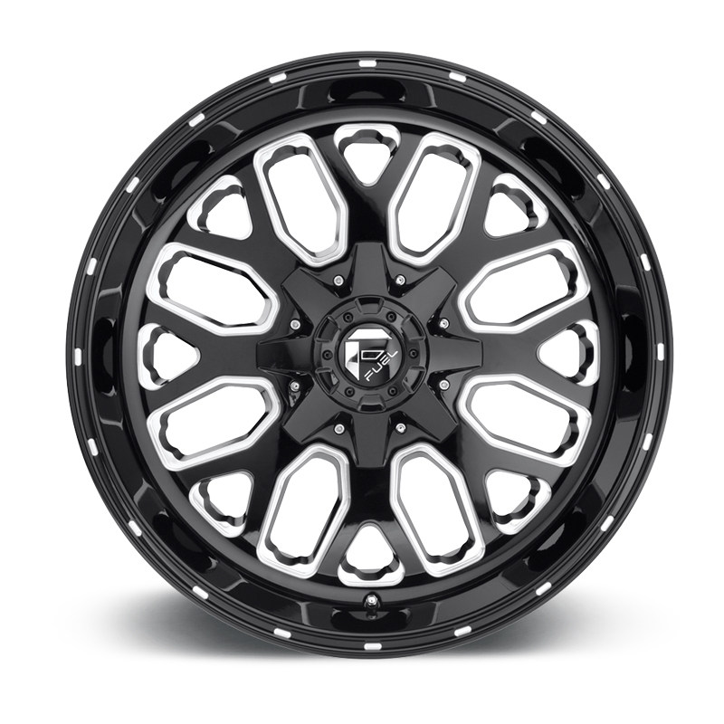 fuel改装20寸fj陆巡帕杰罗f250憾路d586猛禽轮毂